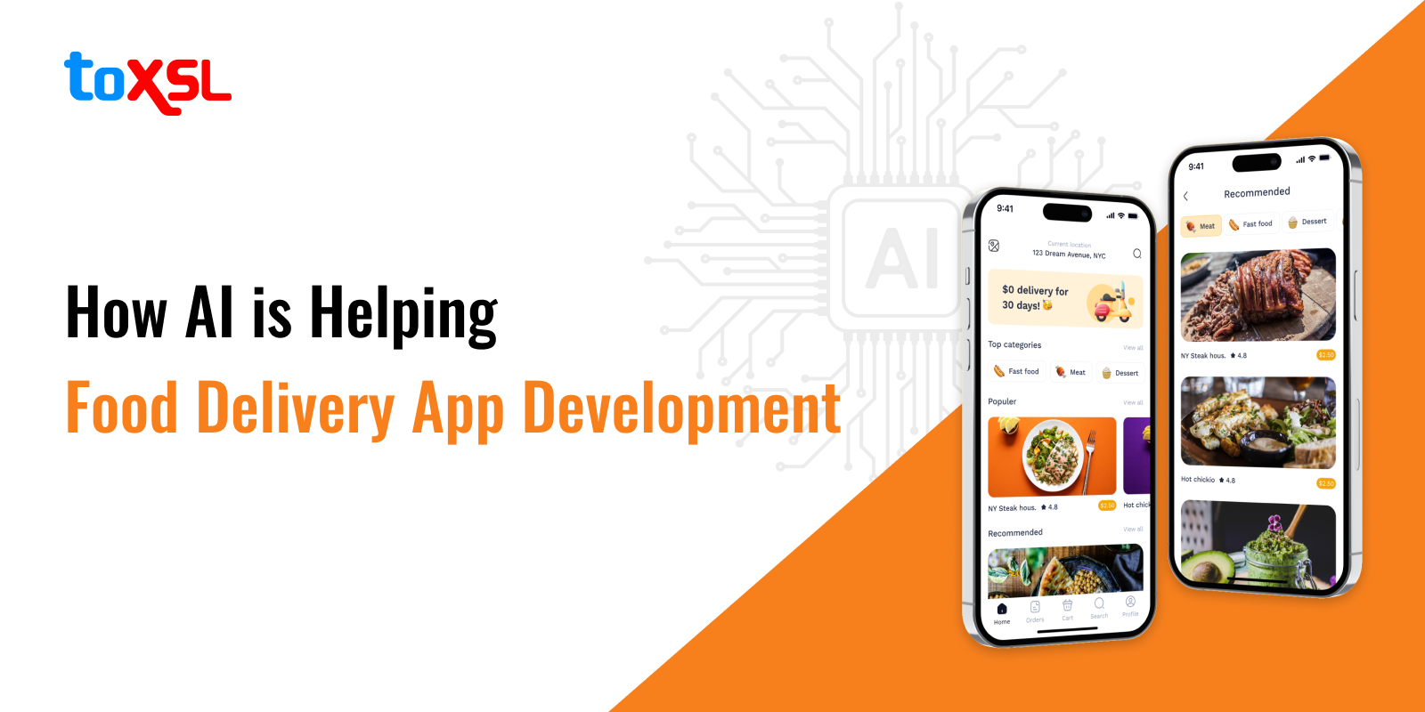 How AI is Helping Food Delivery App Development