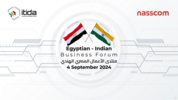 Participated in B2B Meetings Organized by ITIDA at Egyptian-Indian Business Forum, New Cairo