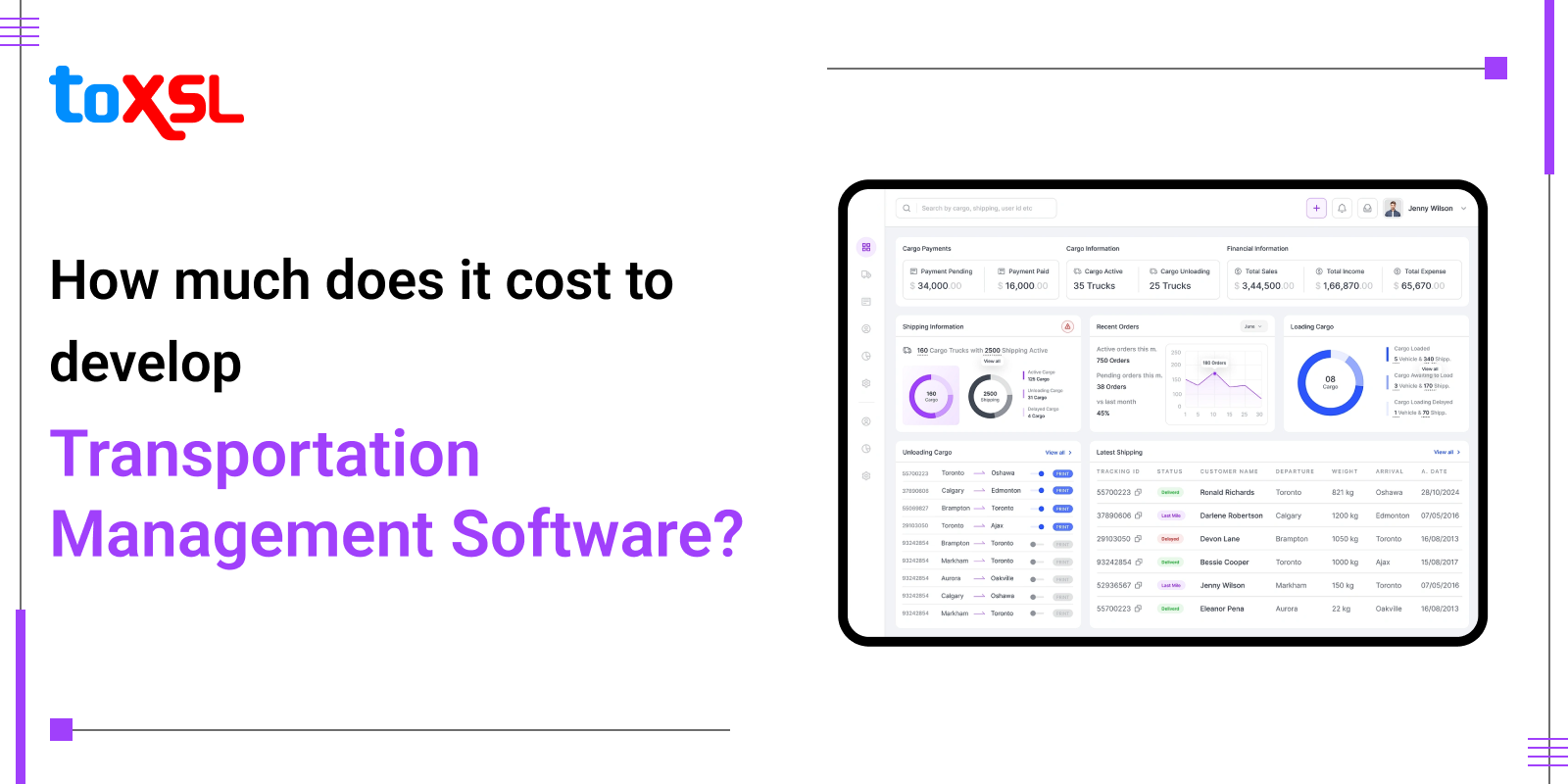 How Much Does it Cost to Develop Transportation Management Software?