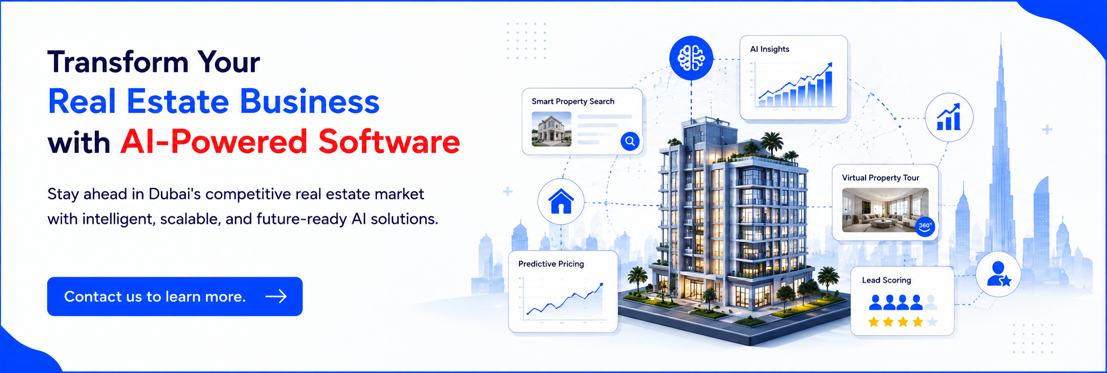 AI-Powered Real Estate Software CTA